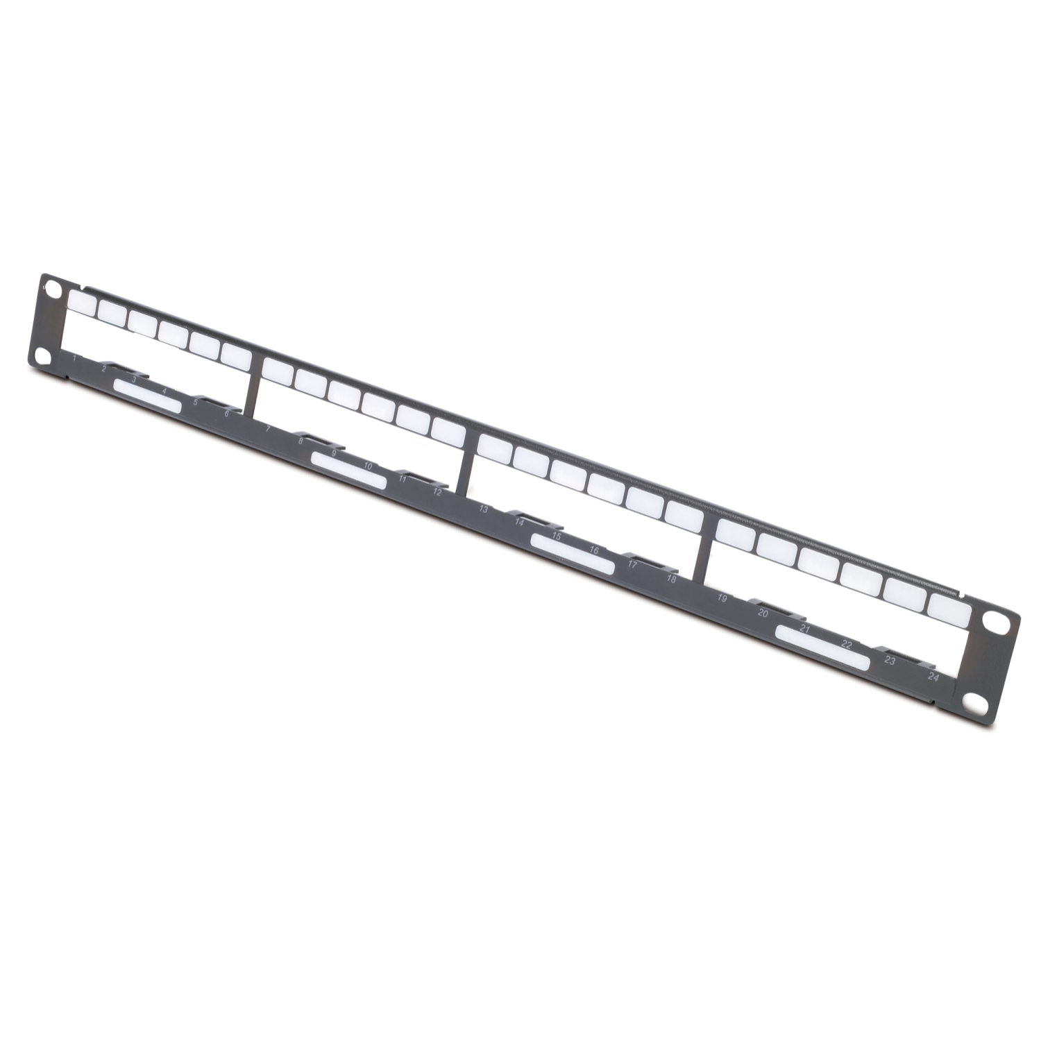APC 1U datadistributiepaneel, beschikt over 4 distributiekabels voor 24 ports in totaal - Afbeelding 3