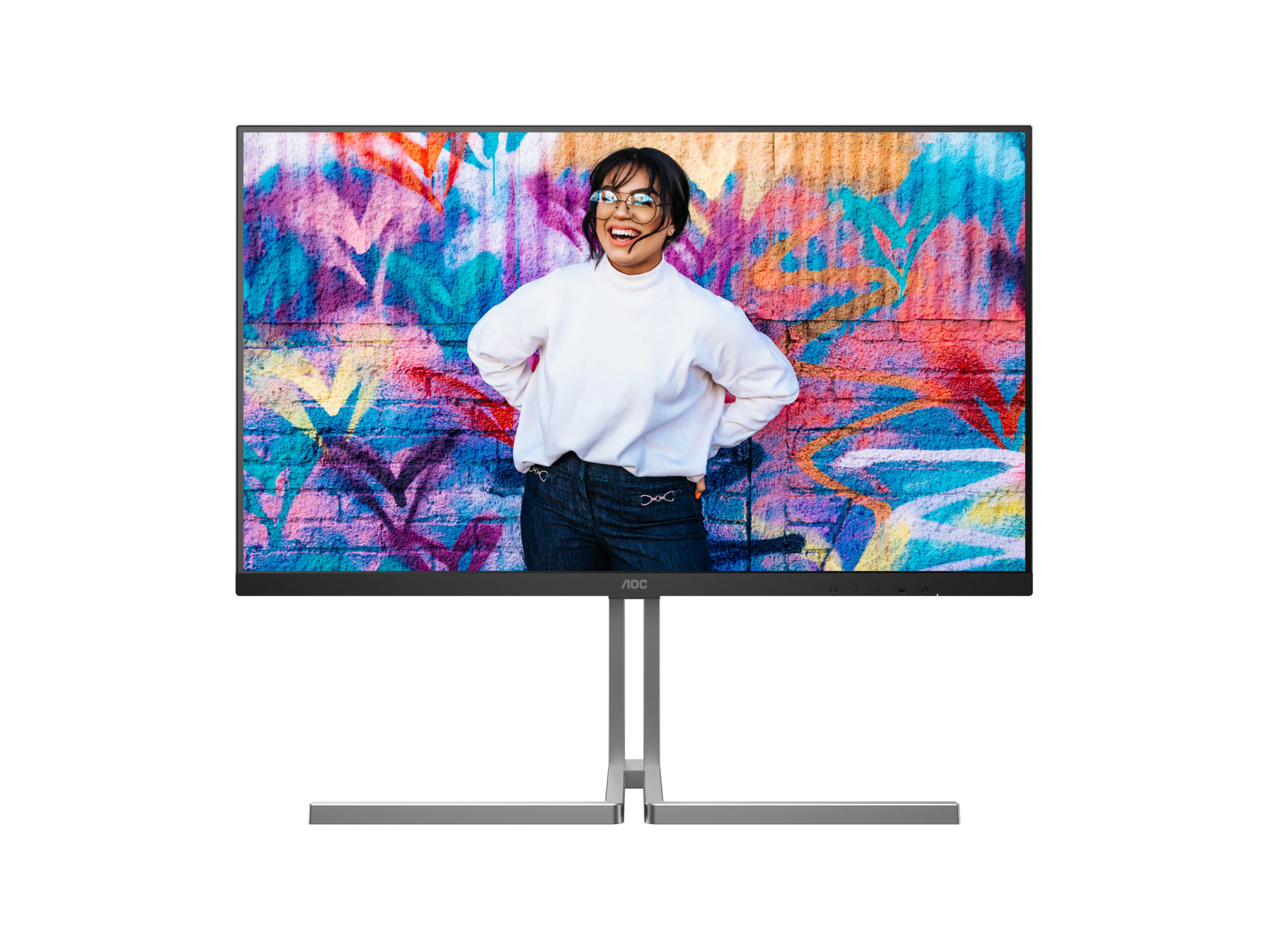AOC U3 U32U3CV computer monitor 80 cm (31.5") 3840 x 2160 Pixels 4K Ultra HD LCD Zwart - Afbeelding 3