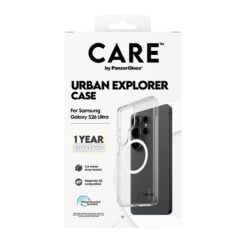 PanzerGlass CARE™ by ® Urban Explorer Case Transparent w. White Qi Samsung Galaxy S26 Ultra mobiele telefoon behuizingen Hoes Transparant - Afbeelding 4