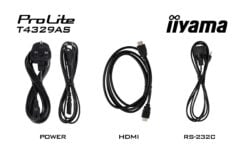 iiyama T4329AS-B1AG computer monitor 108 cm (42.5") 3840 x 2160 Pixels 4K Ultra HD LED Touchscreen Zwart - Afbeelding 27