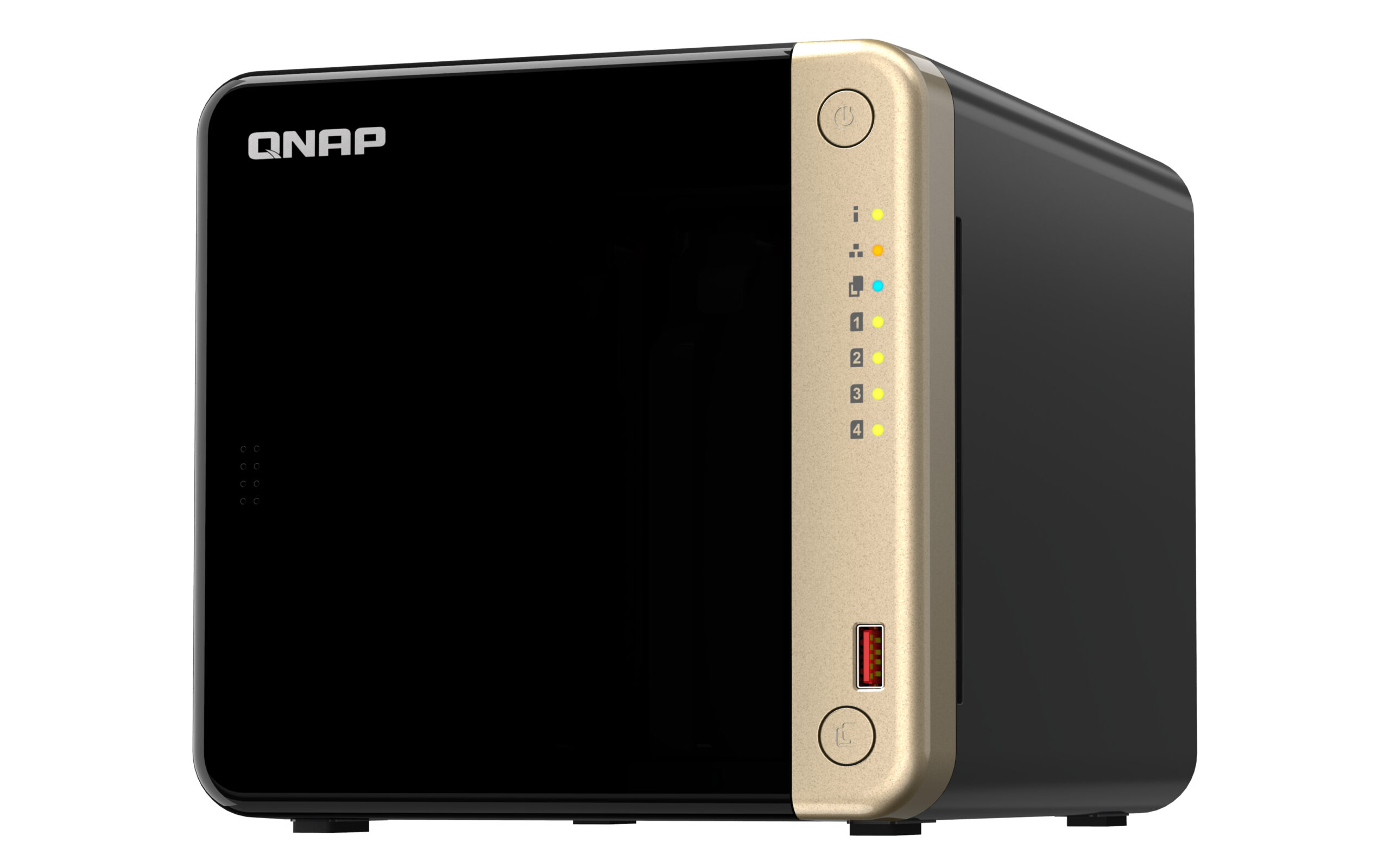 QNAP TS-464 NAS Tower Intel® Celeron® N5095 8 GB DDR4 0 TB QNAP QTS Zwart - Afbeelding 5