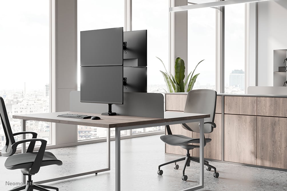 Neomounts DS60-600BL2V Monitorarm voor twee schermen 10-32" - Afbeelding 12