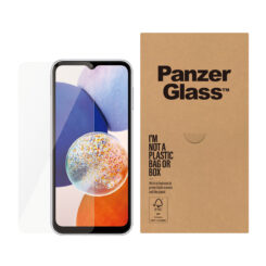 PanzerGlass ® Screen Protector Samsung Galaxy A14 4G | A14 5G | Ultra-Wide Fit | Bulk Doorzichtige schermbeschermer 50 stuk(s)