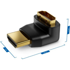 Techly HDMI M/F Zwart - Afbeelding 3
