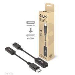 CLUB3D DisplayPort1.4 to HDMI 4K120Hz/8K60Hz HDR Active adapter M/F - Afbeelding 2