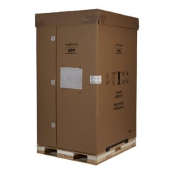 APC NetShelter SX 42U 600mm(b) x 1070mm(d) 19" IT rack, behuizing met zijpanelen, zwart, Shock Packaging - Afbeelding 2