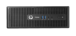 HP ProDesk PC de format mic 400 G2.5 (ENERGY STAR) Intel® Core™ i3 i3-4170 4 GB DDR3L-SDRAM 1 TB HDD Windows 7 Professional SFF Zwart