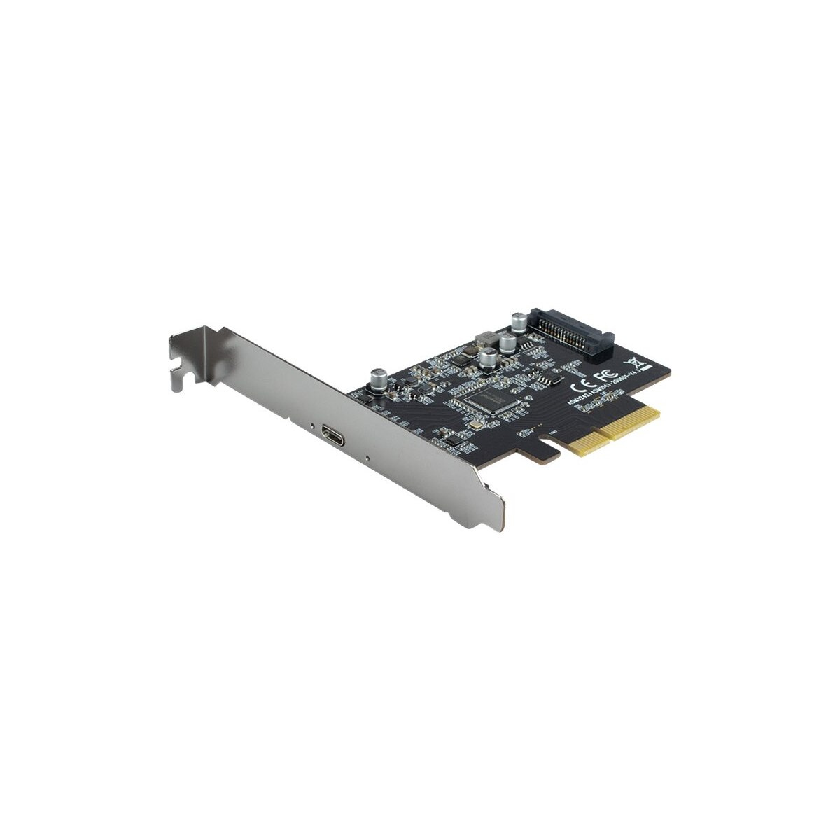Inter-Tech ARGUS KC-008 interfacekaart/-adapter Intern USB 3.2 Gen 2x2 Type-C