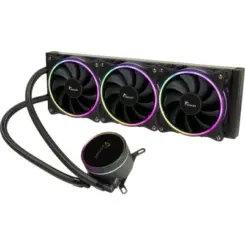 Inter-Tech LC-360 RGB Processor Alles-in-één vloeistofkoeler 12 cm Zwart 1 stuk(s)