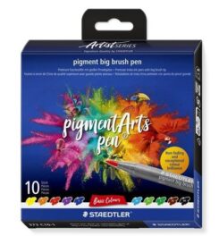 STAEDTLER pigment big brush pen Basic 10ST