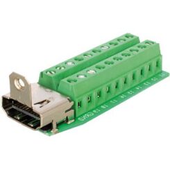 DeLOCK Adapter HDMI female > Terminal Block 20pin