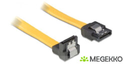 DeLOCK 0.7m SATA Cable SATA-kabel 0,7 m Geel