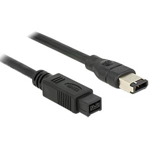 DeLOCK FireWire A/B, 3.0m 3 m Grijs
