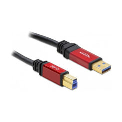 DeLOCK 2.0m USB 3.0 A-B USB-kabel USB 3.2 Gen 1 (3.1 Gen 1) 2 m USB A USB B