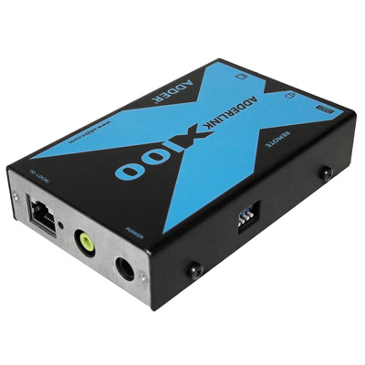 Adder Adderlink X100 VGA | USB en audio KVM extender set over CAT tot 100 meter