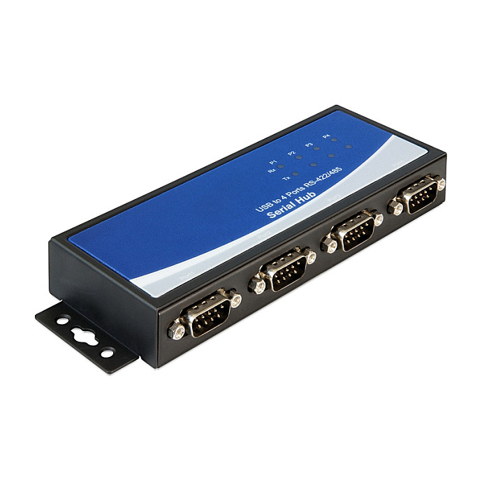 DeLOCK 87587 seriële converter/repeater/isolator Zwart