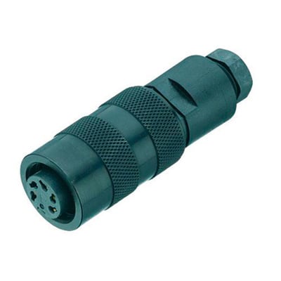 Binder Serie 723 4 polige M16 female connector