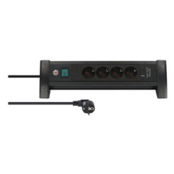 Brennenstuhl Brennenstuhl Premium-Office-Line PDU 4x, 1x USB-C (30W), 1x USB-A (18W), 1,8m