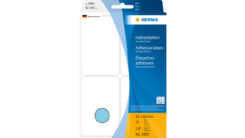 Universele etiketten 52x82mm blauw voor handmatige opschriften 128 St.