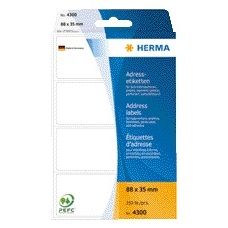 HERMA 4300 adreslabels Wit