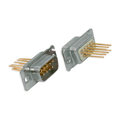 CONEC 9 polige D-sub male Wire-Wrap connector