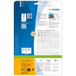Etiketten wit 70x36 Premium A4 600 st.