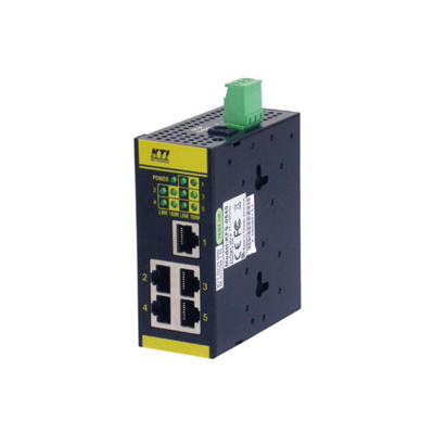 KTI Networks LAN poorten: 5 x 10/100 Mbps, RJ-45