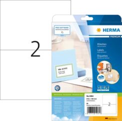 HERMA 5064 printeretiket Wit Zelfklevend printerlabel