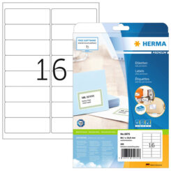 HERMA 5075 adreslabels Wit