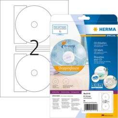 HERMA 5115 printeretiket Wit Zelfklevend printerlabel
