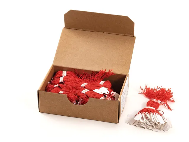 HERMA 6919 niet-klevende labels 1000 stuk(s) Rood, Wit