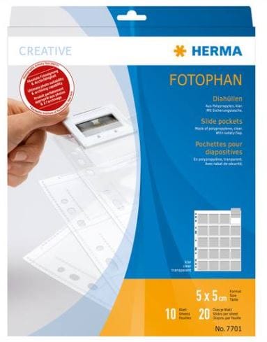 HERMA 7701 hoesje Transparant