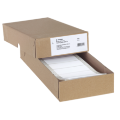Computeretiketten 88.9x35.7 mm 1-bahnig weiß Papier matt 2000 St.