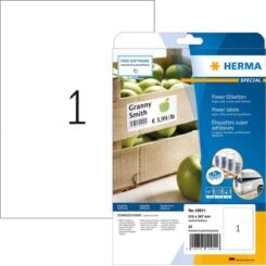 HERMA 10911 printeretiket Wit Zelfklevend printerlabel