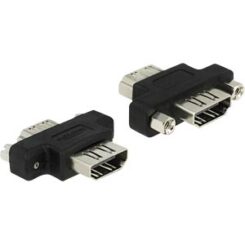 DeLOCK HDMI A 19-p HDMI A Zwart