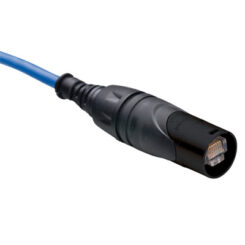 Amphenol XLRnet RJ-45 kabelconnector, Zwart