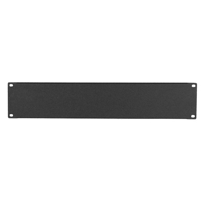 WP Rack Blindpaneel 2HE zwart RAL9005
