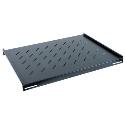 WP Rack Fixed shelf 1U 350 mm Black