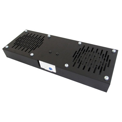 WP Rack Ventilatorunit met twee ventilatoren, 50 cm diep