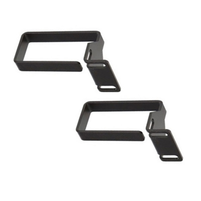 WP Rack Metalen kabel ring set, 1 HE, zwart