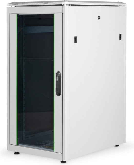 Digitus DN-19 22U-6/8-1 rack Vrijstaande rek Grijs