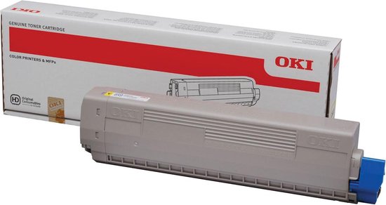 Toner voor C822, Geel, 7300 Pages