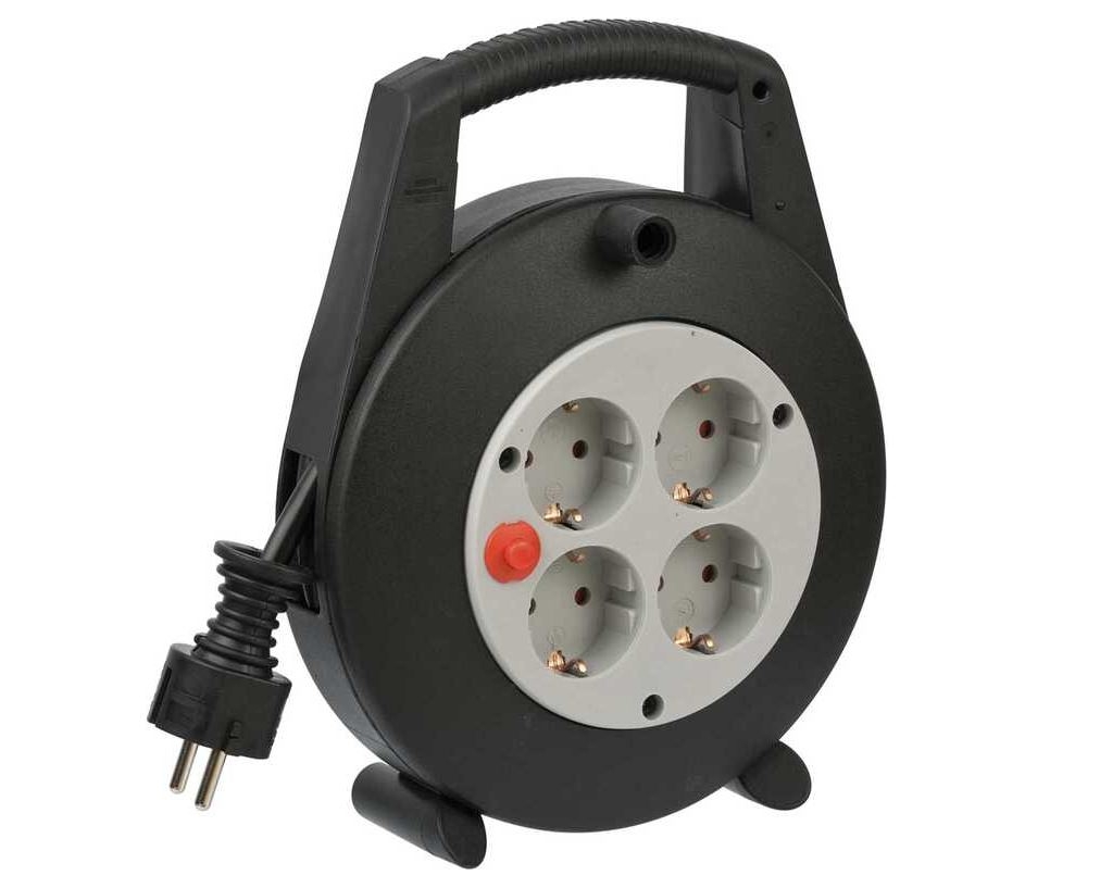 Brennenstuhl Vario Line Zwart, Grijs 4 AC-uitgang(en) 5 m