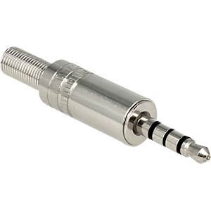 DeLOCK 65546 kabel-connector 3.5 mm Zilver