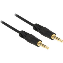 DeLOCK 3.5mm - 3.5mm, 3m audio kabel Zwart