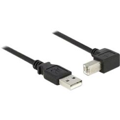 DeLOCK 3m, USB 2.0-A - USB 2.0-B USB-kabel USB A USB B Zwart