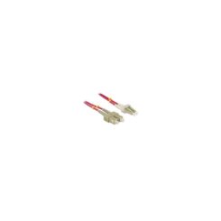 DeLOCK LC - SC, 3m InfiniBand en Glasvezelkabel Violet