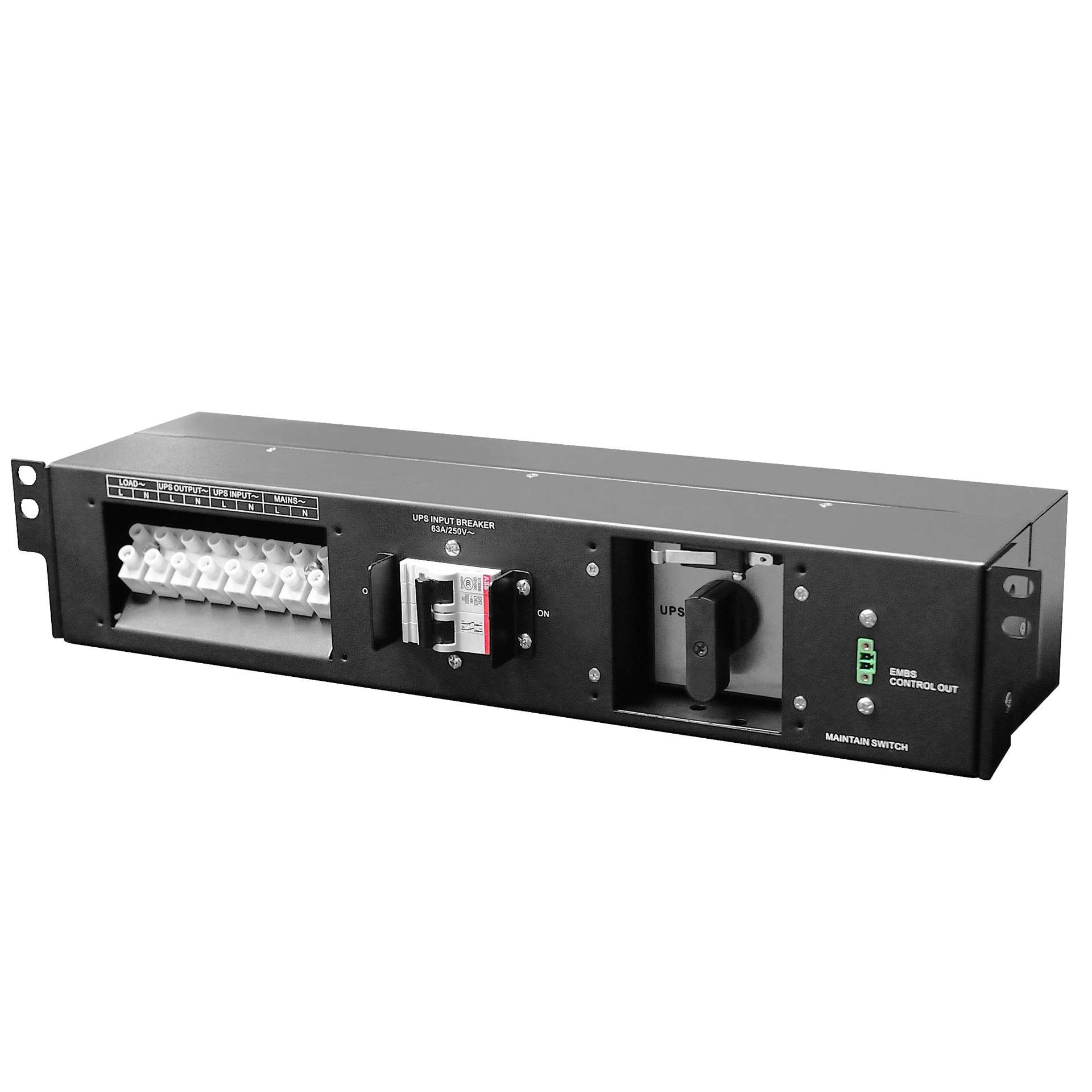 PowerWalker 6 - 10kVA 19 MBS energiedistributie 2U Zwart