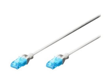 Digitus DK-1512-005/WH netwerkkabel Wit 0,5 m Cat5e U/UTP (UTP)
