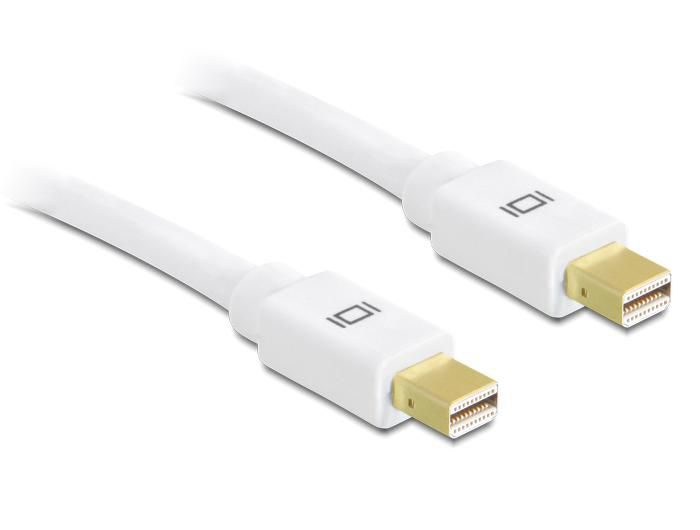 DeLOCK 0.5m, mini Displayport - mini Displayport 0,5 m Wit